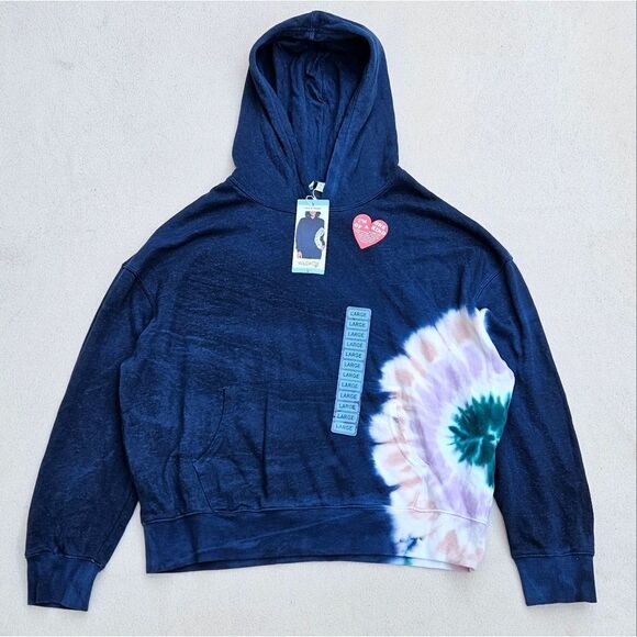 Wildfox Hadley Tie-dye Hooded Sweatshirt - Picture 1 of 14